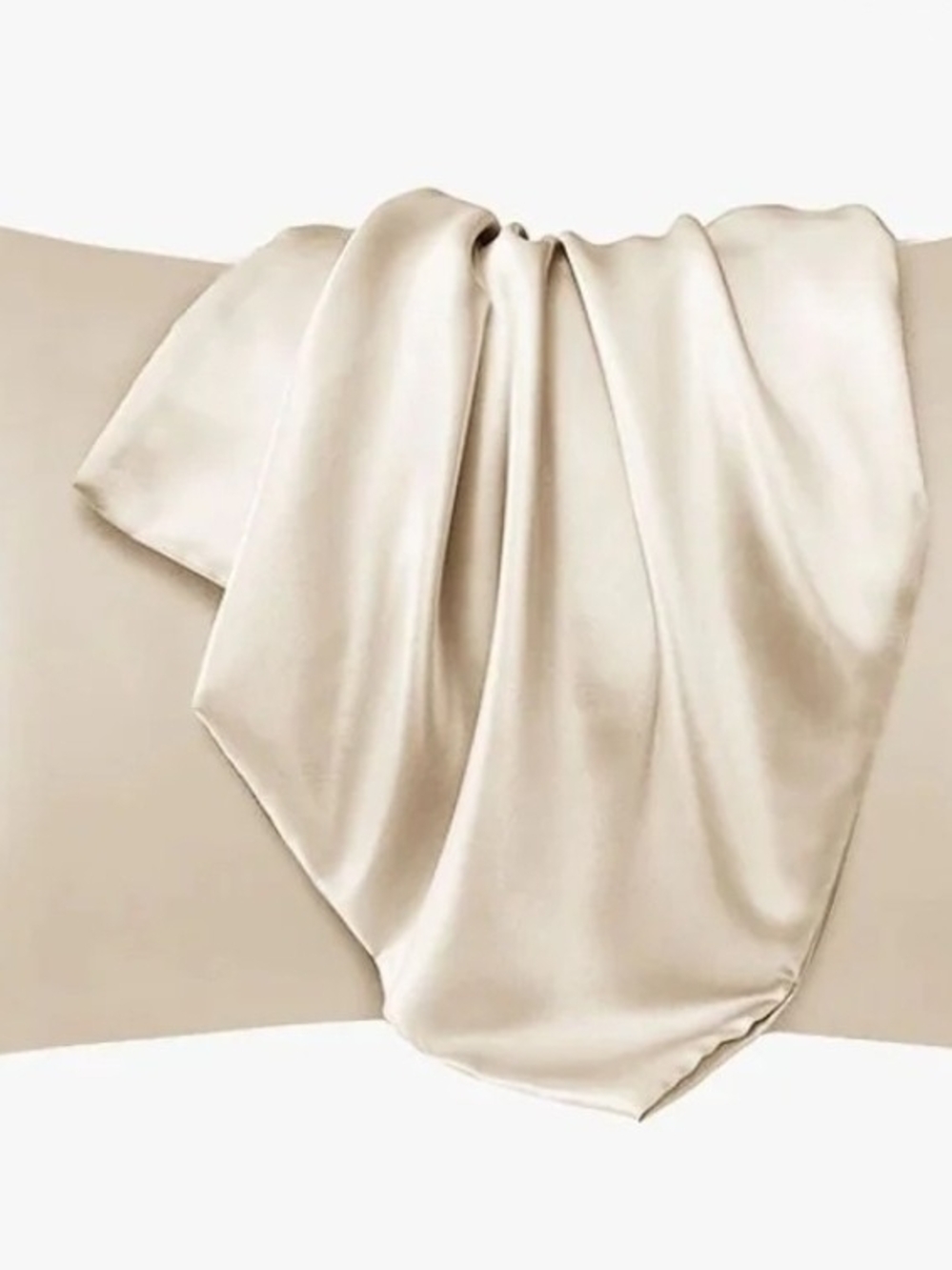Silk Pillowcase Set in Ivory - Luxury Home Bedding